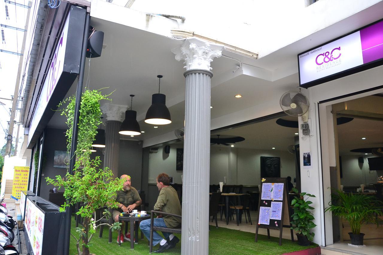 C&C Residence Bistro Restaurant Pattaya Eksteriør billede